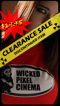 Red Wicked Pixel Cinema Logo Tee